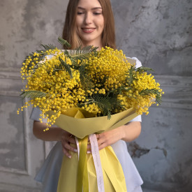 Букет "Аромат мимозы"